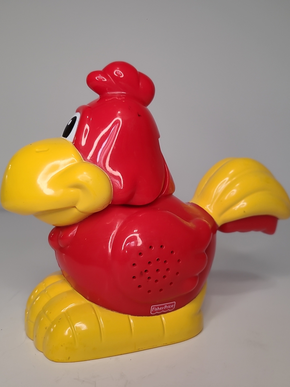 Fisher Price Barnyard Basics Chicken Farm Rooster Crowing Flashlight READ